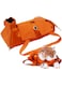 SYOSI Restraint Bag for Claw Care Nail Trimming Anti-Scratching Grooming Bag for Cats Medical Examination(Orange-M)