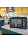 Denx 55L Electric Oven with 2000W Power and Adjustable Temperature Control