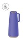 Exata Purple Plastic Thermal Flask with 1 Liter Glass Liner