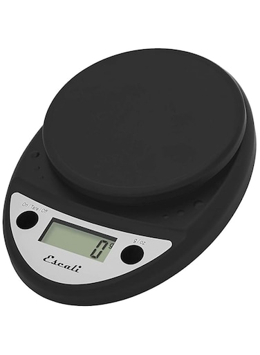 Escali Primo P115WR Precision Kitchen Food Scale for Baking and Cooking, Lightweight and Durable Design 8" x 6" x 1.25" P115CH
