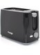Prestige Toaster 2 Slice Bread   Toaster Machine with 7 Settings Adjustable Browning Control   Cancel Function   Removable Crumb Tray   Automatic Pop Up - 700w Black PR81534