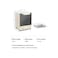 3-Tier Vertical Toaster Oven, 15L Air Fryer Combo, Smart Convection Countertop .