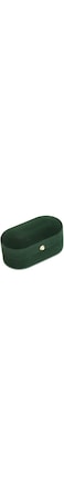 Oasisgalore Green Velvet Ring Box, Rings Storage Box Small Gift Box