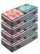 4-Piece Breathable Large Capacity Organizer Bags Storage Containers with Reinforced Handles
