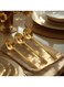 Table Spoon Set Gold 19.3cm