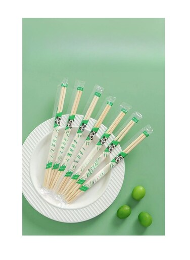 Pairs Individually Wrapped Disposable Bamboo Chopsticks 20CM