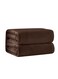 Fleece Bed Blanket Combination Coffee 1000x1200mm