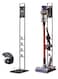 Vacuum Cleaner Stand Holder with Wheels for Dyson V15 V11 V10 V8 V7 V6, Metal Floor Stand Compatibel for T30 T20 V12 V11 V10,No Drilling the Wall