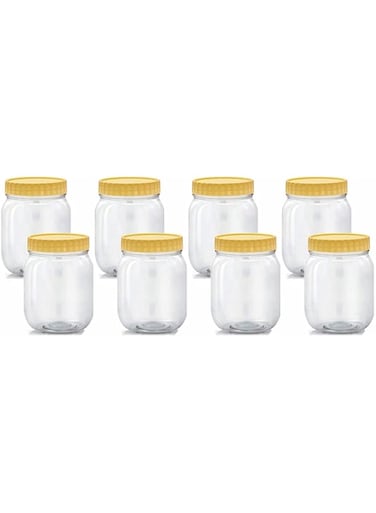 FEELINGS -8PCS PET JAR PLASTIC CONTAINER 750ML EACH