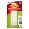 Command 17206-ES Picture Hanging Strips, Large, Holds 7.2 Kg. whole pack, white color. 4 pairs/pack