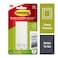 Command 17206-ES Picture Hanging Strips, Large, Holds 7.2 Kg. whole pack, white color. 4 pairs/pack