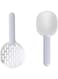NeoStyle Pack of Cat Food Scoop+Litter Scoop,Pet Supplies Dog Food Spoon Cat Food Shovel Multi-Function Scoop,Cat Litter Scoop Shovel Pet Supplies Cleaner Tool (Two pieces(White + Grey))