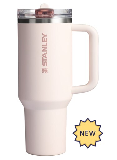 Quencher ProTour Flip Straw Tumbler with Leakproof Lid 40 oz   Built-In Straw &amp; Handle   Cupholder Compatible for Travel   Insulated Stainless Steel Cup   BPA-Free