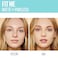 Maybelline New York Fit Me Matte+Poreless Liquid Foundation Tube, 115 Ivory