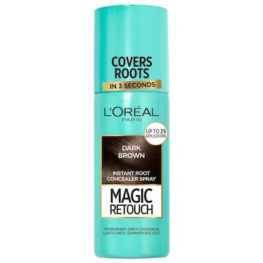L39Oreal Paris Magic Retouch Instant Root Concealer Spray Dark Brown 75ml