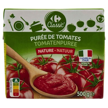 Carrefour Classic Tomato Pur&eacute;e, 500g