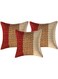 Kuber Industries Cotton 3 Pieces CUShion Cover (Multi)-Ctktc28082
