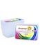 Microwave Containers With Lids Disposable Clear Plastic Rectangular 750ml, 10 Pieces