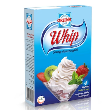 غرينز خلطة كريمة مخفوقة 76 غرام حزمة من 4