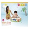 Intex Wet Set Collection Dinosaur Printed 3 Ring Baby Pool, 61x22cm