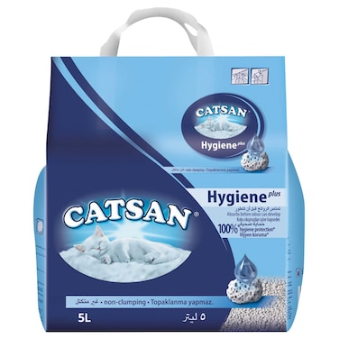 Catsan Cat Litter, Hygiene Plus, 5L