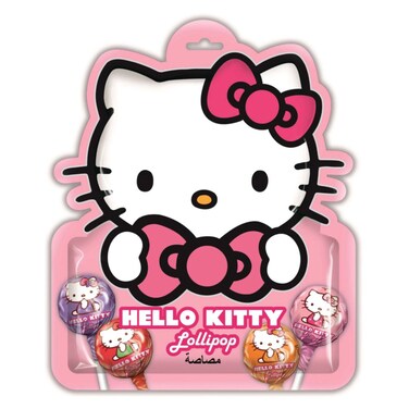 Hello Kitty Assorted Fruit Flavored Lollipop Party Pack, 90g