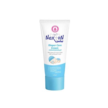 Nexton Baby Diaper Care Cream 75g   Diaper Rash Cream for Newborns &amp; Infants   Soothes, Protects &amp; Moisturizes Sensitive Baby Skin