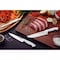 Tramontina Premium Stainless Steel Knife Set with White Polypropylene Handles, 3 PCS