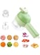 Multifunction Electric Vegetable Cutter Fruit Vegetable Slicer Cutter Vegetable Chopper Cutting Machine Stainless Steel Blade