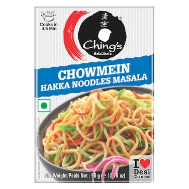 Ching's Secret Miracle Masala Hakka Noodles, 50g