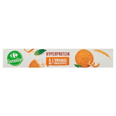 Carrefour Sensation High Protein Orange Cookies, 150g