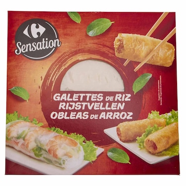 Carrefour Sensation Rice Paper Wrappers, 100g