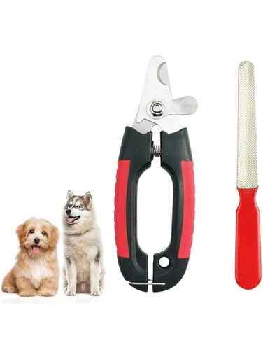 Rayyan Pet Dog Nail Clipper,Dog Nail Trimmers with Safety Mechanism,Nail Scissors Set Including Claw File,Pet Nail Scissors for Dogs, Cats, Rabbits, Rabbits &amp; Guinea Pigs