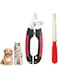 Rayyan Pet Dog Nail Clipper,Dog Nail Trimmers with Safety Mechanism,Nail Scissors Set Including Claw File,Pet Nail Scissors for Dogs, Cats, Rabbits, Rabbits &amp; Guinea Pigs