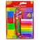 Faber Castell Modeling Clay Set With Mould And Tool, 8 Colors, 100g