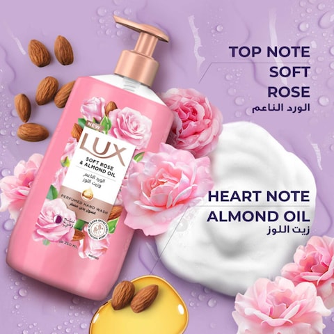 Lux Perfumed Liquid Hand Wash  Soft Rose 500ml