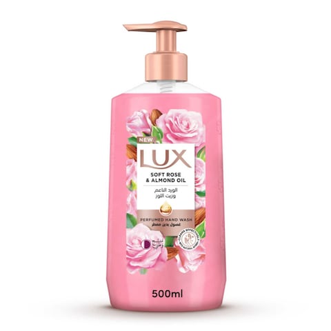 Lux Perfumed Liquid Hand Wash  Soft Rose 500ml