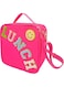 Lunch Box Bag For Women Girl, Large Insulated Lunch Bag, Kids Lunch Bag, Personalized Preppy Lunch Box For Girls Adults, With Adjustable Shoulder, Lunch Bag For Girls School Travel Picnic, Rosy Red