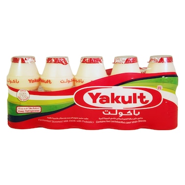 Yakult Probiotic Drinks, 80ml Pack of 5