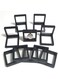 Joyzzz 3D Floating Frame Display Case, 10 PCS Floating Frame Jewelry Stand, Coin Display Case, 3D Jewelry Organizer Box, Clear Box for Coin Medallions Specimen Jewelry (Black)