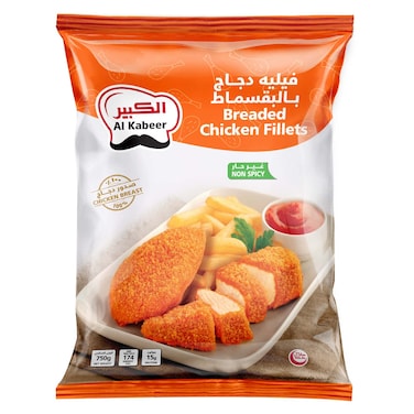 الكبير فيليه دجاج بالبقسماط، 750 غرام