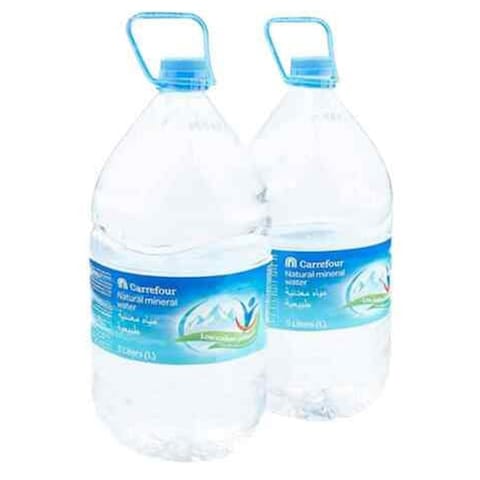Carrefour Natural Mineral Water 5L Pack of 2