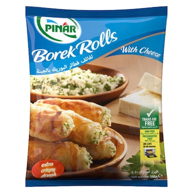 Pinar Borek Rolls with Cheese, 500g