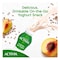 Activia Go Wild Peach and Grain Yoghurt, 280ml