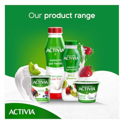 Activia Go Wild Peach and Grain Yoghurt, 280ml
