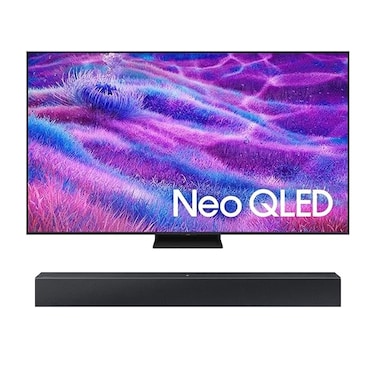 Samsung 100" QLED 4K Smart TV (QA100QN80FUXZN) &amp; Samsung HW-C400 2.0CH Wireless Soundbar Bundle