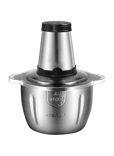 Food Blender &amp; Meat Mincer   Meat Grinder   Premium Stainless Meat Grinder &amp; Food Processor - 300W Power, 2L Capacity, 4 Blades   Multifunctional Chopper   Chopper For Vegetables, Fruits and Nuts