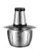 Food Blender &amp; Meat Mincer   Meat Grinder   Premium Stainless Meat Grinder &amp; Food Processor - 300W Power, 2L Capacity, 4 Blades   Multifunctional Chopper   Chopper For Vegetables, Fruits and Nuts
