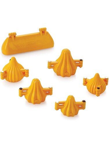 DS Plastic Sweet Mithai Chocolate Mould Sancha Sacha with Strip Mould Combo (Set of 6)