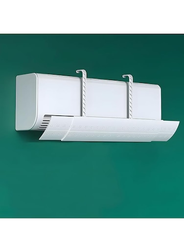 Bolivia's Air Conditioner Deflector, Split AC Air flow Deflector with Adjustment Lever, Adjustable Air Conditioning Wind Deflector Vent Deflector, Air Conditioning Vent Deflector Windshield for Home